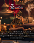 SAMSARA - KIT Bakhoor ULTRA DURATA - Profumo Arabo Legno di OUD- Per Capelli, Corpo e Indumenti | Made in DUBAI