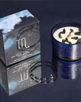 CANDELA ZODIACO CON BRACCIALE - Scorpione