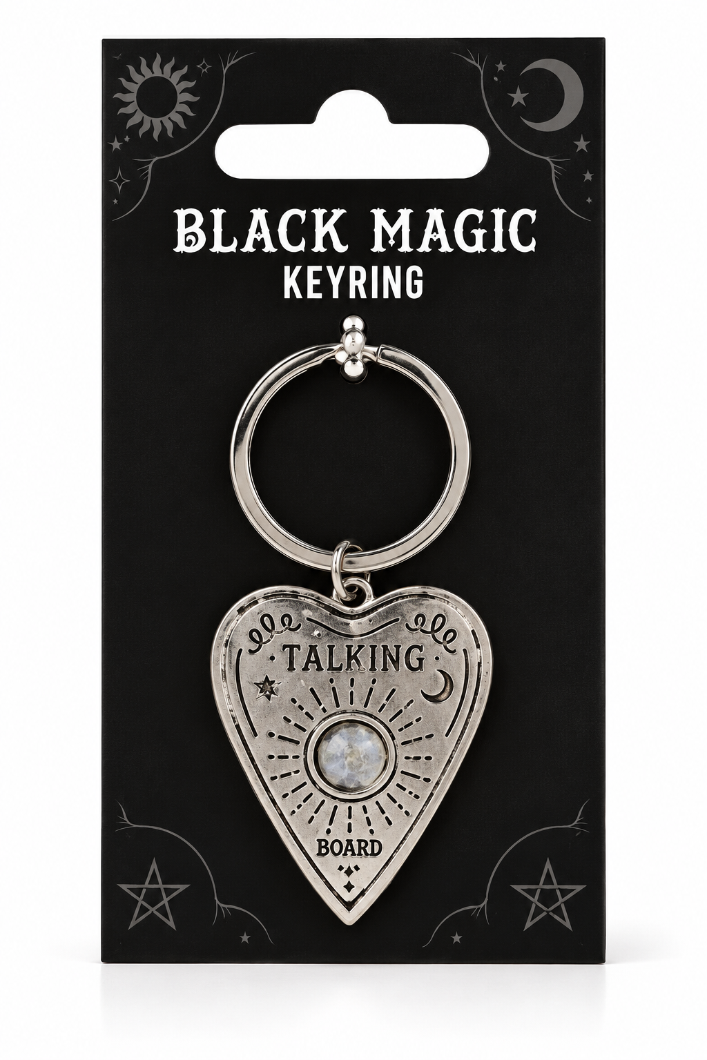 PORTACHIAVI BLACK MAGIC - Tavola spiritica cuore