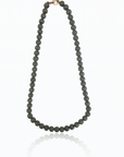 Collana in pietra naturale - Lava nera