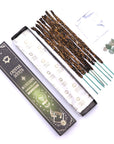 CRYSTAL SCENTS INCENSO IN BASTONCINI E CHIPS DI PIETRA NATURALE - Avventurina verde