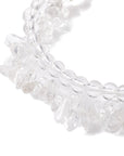 Set 2 Bracciali elastici in Cristallo di Rocca - Chiarezza mentale ed energia positiva