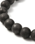 Bracciale elastico in Shungite naturale - Purificazione e protezione