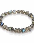 Bracciale in Labradorite Naturale – Protezione e Intuizione