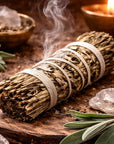 Smudge of Yerba Santa (Holy grass) 100% Natural - Curative properties 20/25g