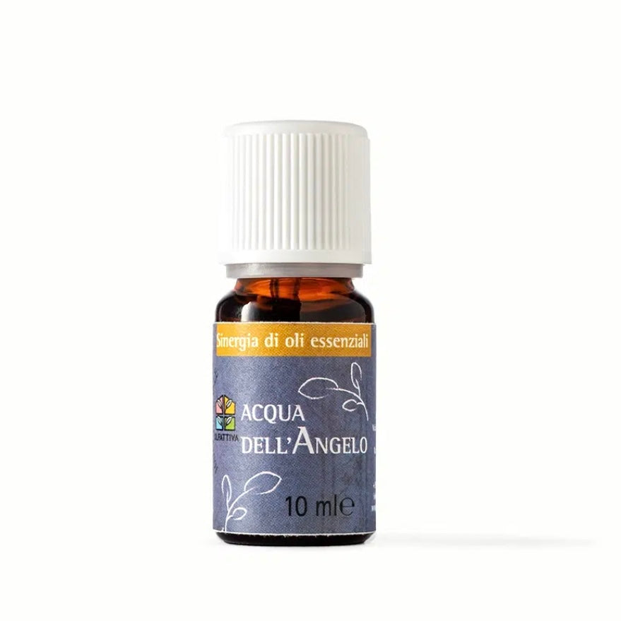OLFATTIVA OLIO ESSENZIALE ACQUA DELL'ANGELO - Litsea, Limone, Bergamotto, Mandarino, Eucalipto, Incenso e Mirto