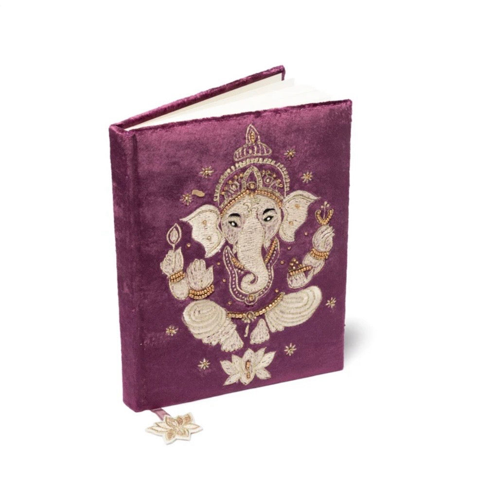QUADERNO GANESH IN VELLUTO - 160 pagine