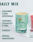 Enervit EnerZona Daily Mix integratore benessere quotidiano ALL IN 1 - Borraccia di vetro in regalo