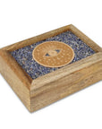Scatola portagioie e Tarocchi in legno Occhio di Nazar - Sodalite