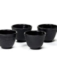 SET 4 TAZZINE GIAPPONESI IN GHISA SMALTATA - 65ml