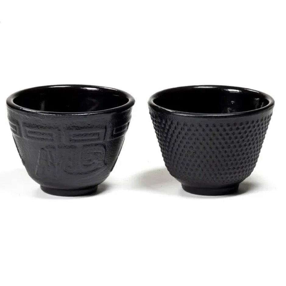 SET 4 TAZZINE GIAPPONESI IN GHISA SMALTATA - 65ml