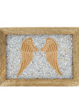 Scatola portagioie e Tarocchi in legno Ali D'Angelo - Angelite