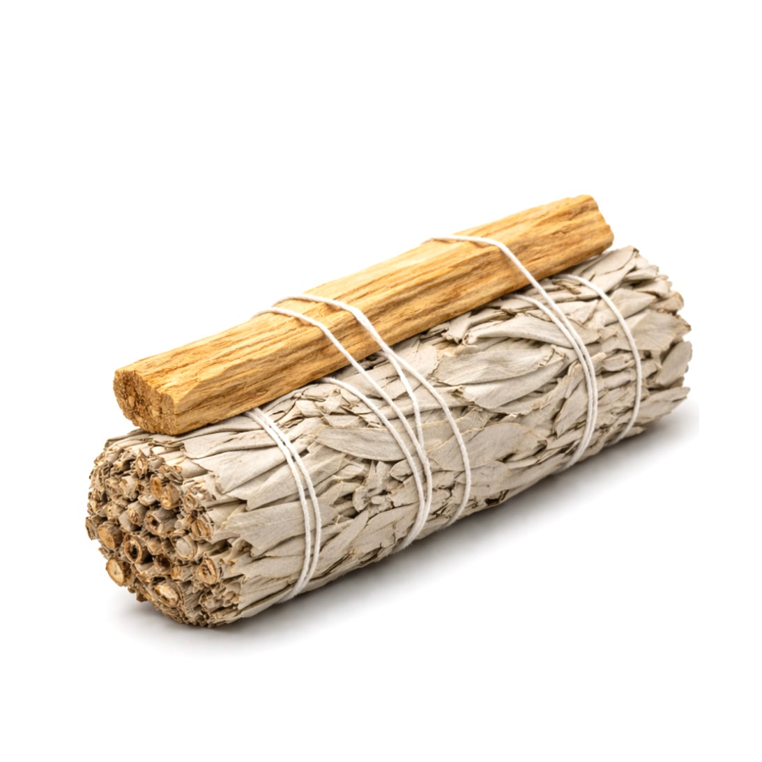 SMUDGE SALVIA BIANCA E PALO SANTO - Purificazione energetica e protezione