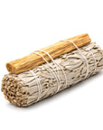 SMUDGE SALVIA BIANCA E PALO SANTO - Purificazione energetica e protezione