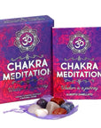 Lo Scarabeo "Chakra Meditation" - 7 Cristalli, Tavola da Divinazione, Istruzioni