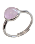 Anello con Kunzite in argento 925 - Regolabile