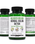 Siberian Green HERBAL COLON DETOX compresse - 14 Erbe siberiane per disintossicazione Colon irritabile