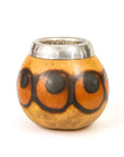 MATE CALABAZA DECORATA CON VIROLA