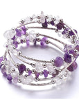 BRACCIALE IN AMETISTA - Calma e rilassamento