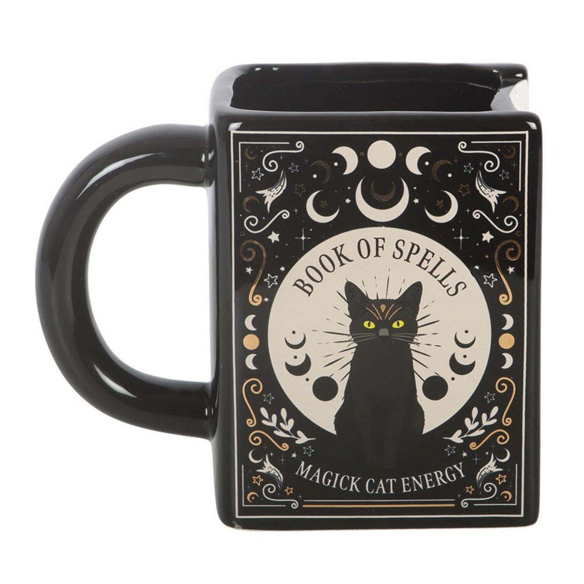TAZZA BLACK CAT MAGIC - Magia del gatto nero