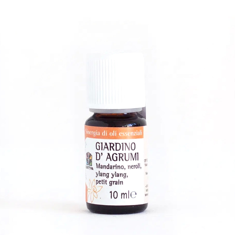 OLFATTIVA OLIO ESSENZIALE GIARDINO D'AGRUMI - Mandarino, Ylang Ylang, Neroli e Petit grain