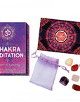 Lo Scarabeo "Chakra Meditation" - 7 Cristalli, Tavola da Divinazione, Istruzioni