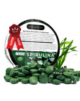 Chlorophilla Spirulina Bio in tablets - weight loss supplement, tiredness and immune defenses