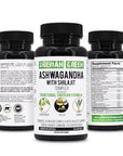 Siberian Green ASHWAGANDHA con Shilajit e Curcuma - 60 capsule