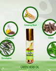 Thai green Herb Oil - Olio alle erbe rimedio thailandese per dolori