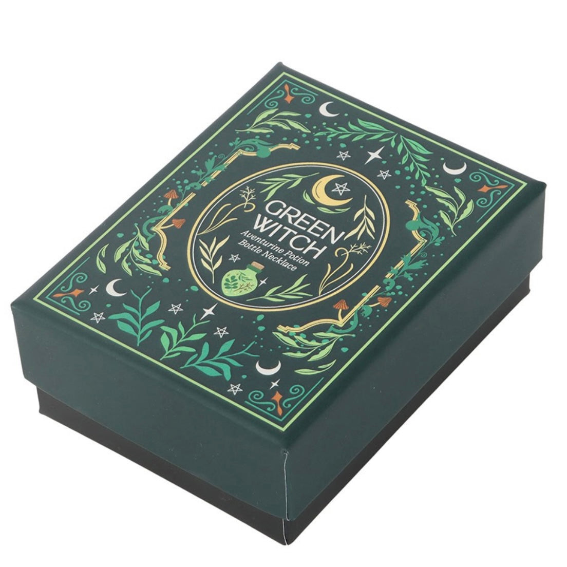 COLLANA GREEN WITCH AVVENTURINA VERDE - Talismano di crescita e prosperità