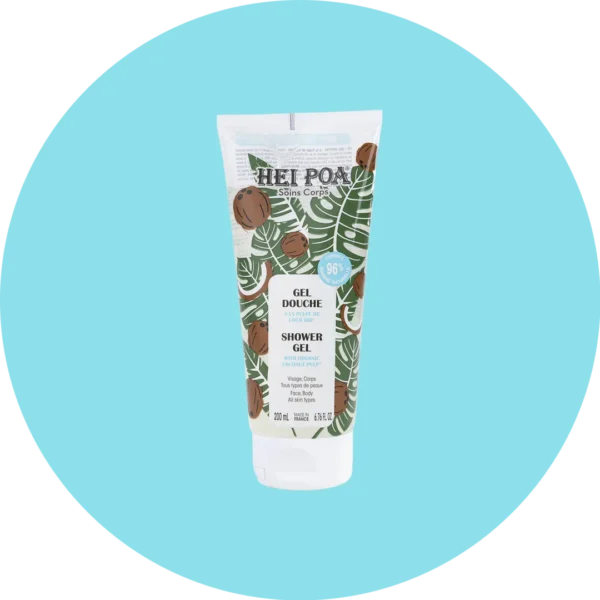 HEI POA GEL DOUCHE A LA PULPE DE COCO - Gel doccia polpa di cocco biologica