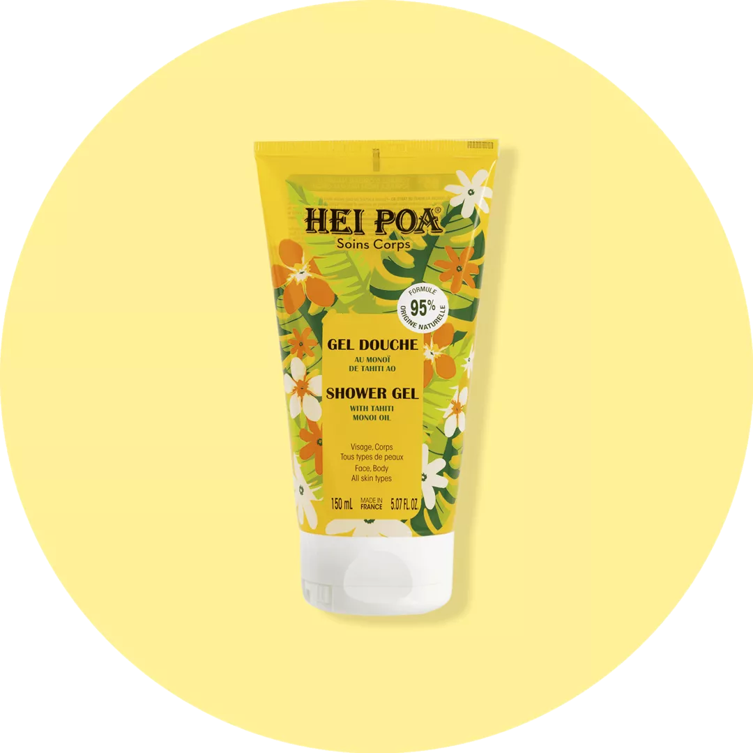 HEI POA GEL DOUCHE AU MONOÏ DE TAHITI - Gel doccia esfoliante