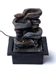 Water Fountain Roccia Zen measures L - Integrated LED light
