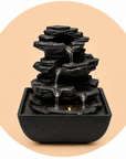 Water fountain Zen rock - Integrated LED light