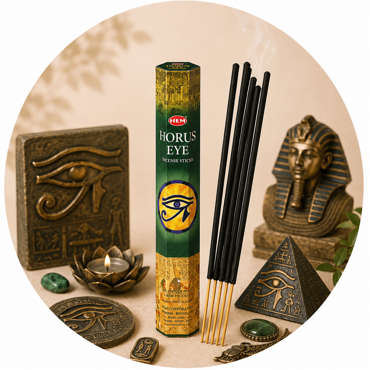 HEM INCENSO IN BASTONCINI - Horus eye (Occhio di Horus)