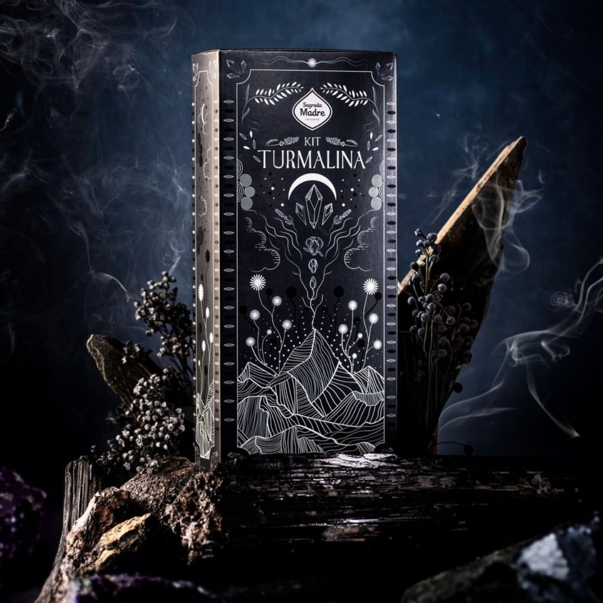 Sagrada Mother Torre Kit - Smudge, Bomb, incense and black tourist stone