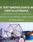 Kit "Find your stone" - Complete set for Kinesiological Test Crystal therapy | Gift package, holy pole, stickers and guide