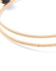 BRACCIALE IN OSSIDIANA NERA - Scudo energetico