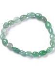 BRACCIALE PEPITE IN AVVENTURINA VERDE - Fortuna e crescita