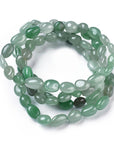 BRACCIALE PEPITE IN AVVENTURINA VERDE - Fortuna e crescita