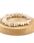 BRACCIALE SCAGLIE IN MAGNESITE - Pazienza e tolleranza