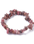 BRACCIALE SCAGLIE IN RODOCROSITE - Pietra del cuore