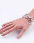 BRACCIALE IN QUARZO ROSA - Amore e armonia