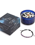 CANDELA ZODIACO CON BRACCIALE - Capricorno