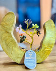 ALBERO 7 CHAKRA CON ANELLO IN MANGO - Riequilibrio energetico