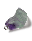CIONDOLO IN FLUORITE GREZZA - Chiarezza mentale, concentrazione e crescita personale