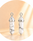CIONDOLO PRISMA IN HOWLITE - Calma, pazienza e rilassamento