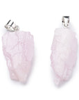 CIONDOLO IN KUNZITE GREZZA - Amore e guarigione emotiva