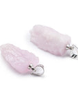 CIONDOLO IN KUNZITE GREZZA - Amore e guarigione emotiva