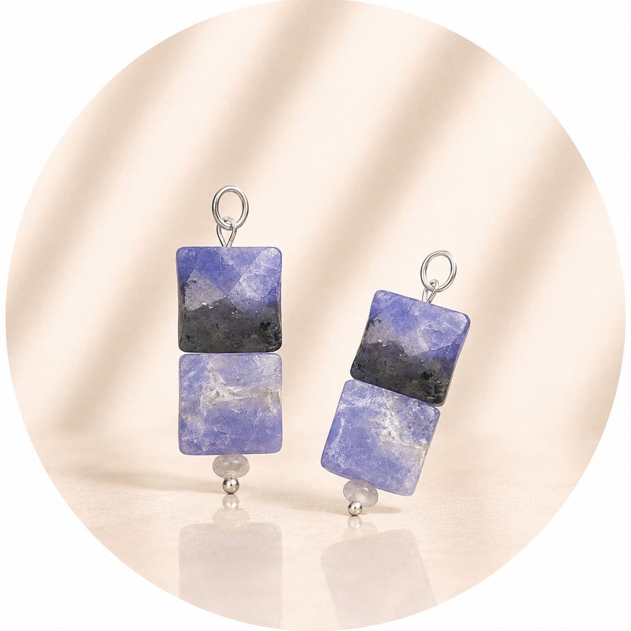 CIONDOLO IN TANZANITE SFACCETTATA - Trasformazione, crescita spirituale e intuizione